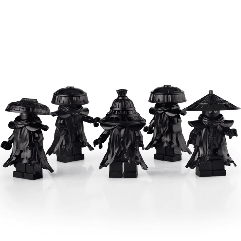 Ninjago Forbidden Five Ninja Shadow Warriors Block Figures Set