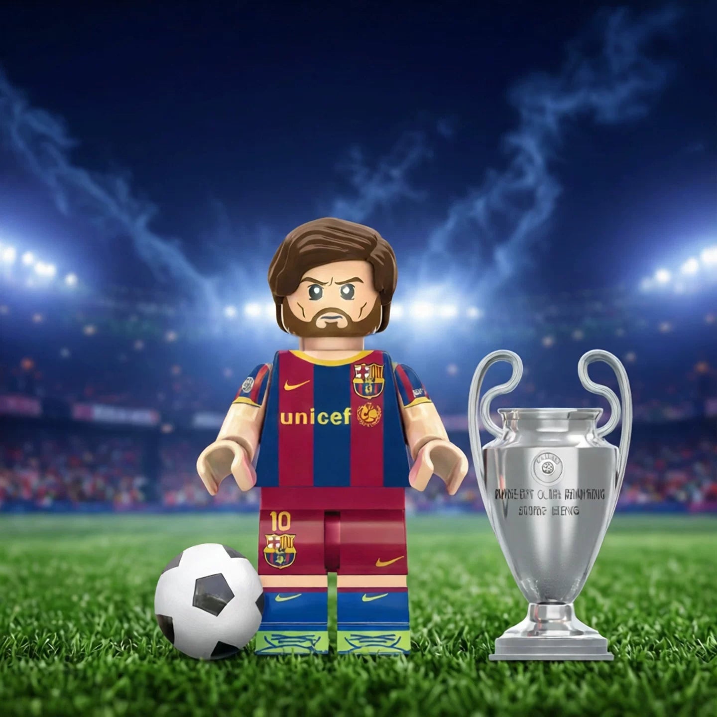 20PCS Football Legends Inspired  Set - Soccer Star Building Block Figures