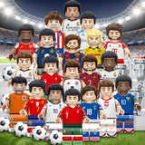 20PCS Football Legends Inspired  Set - Soccer Star Building Block Figures