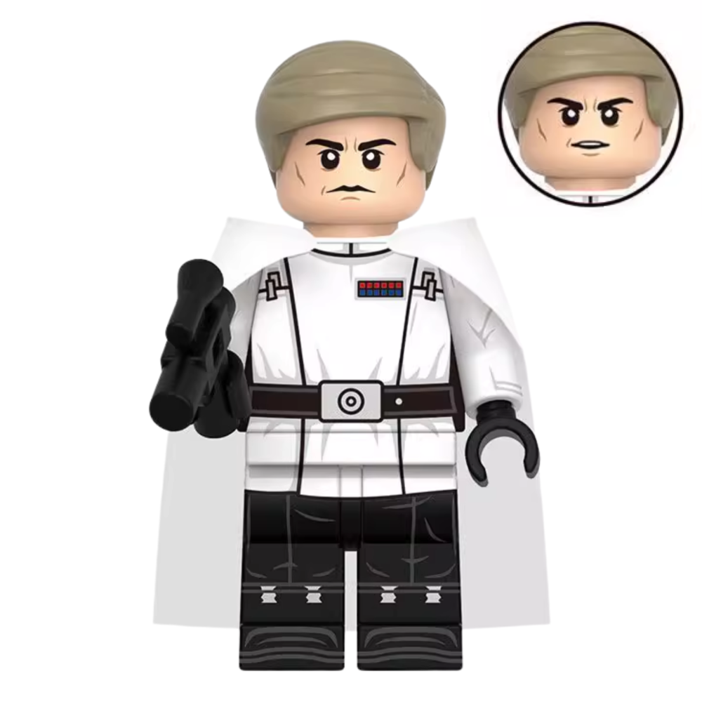 Space War Theme Rogue One Imperial Officers and Captains Block Figures Set