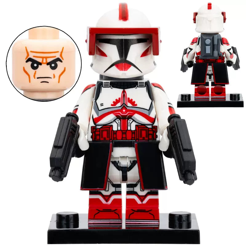 Space War Theme New Wave Assortment Dooku Windu Fox Gar Saxon Block Figures Set