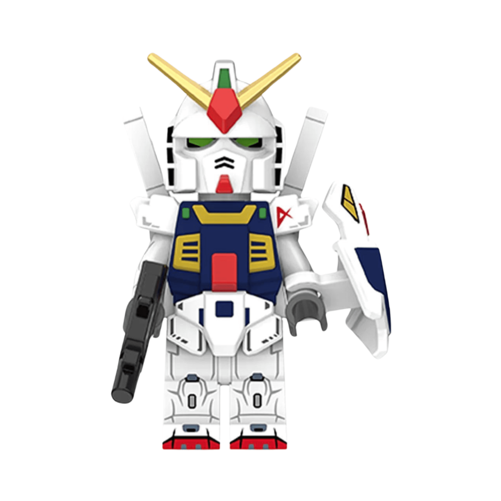 Gundam Mobile Suit Block Figures Set