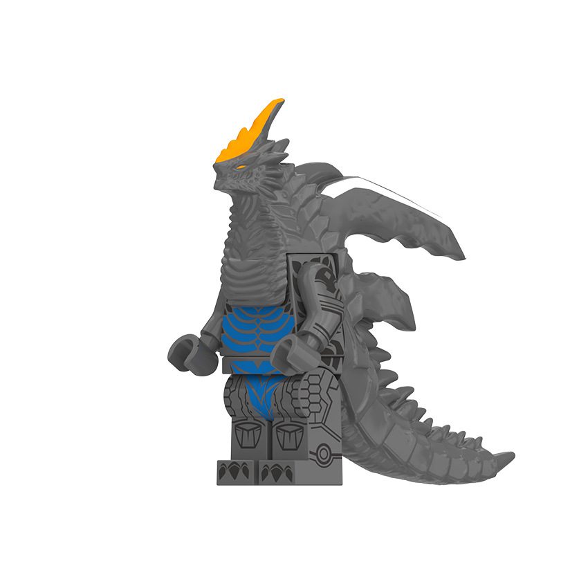 Godzilla Ultraman Monsters and Kaiju Variants Block Figures Set