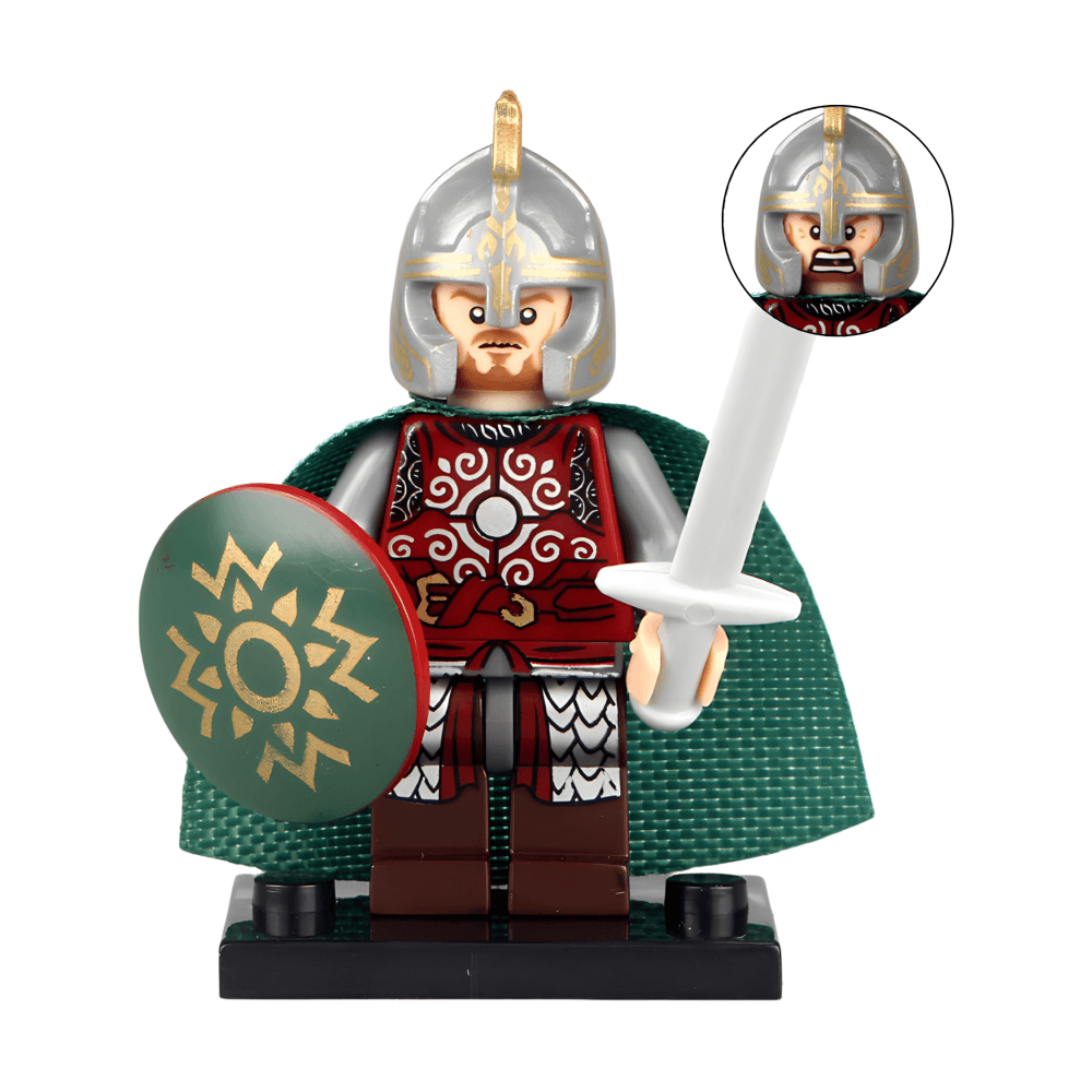Lord the Rings Rohan Block Figures Set 8pcs