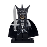 Lord the Rings Dark Forces and Villains Block Figures Set 8pcs