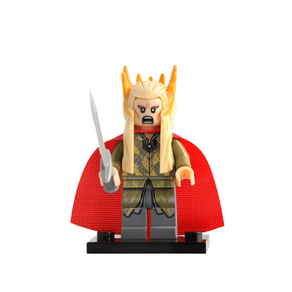 Lord the Rings Elves Middle Earth Block Figures Set 7pcs