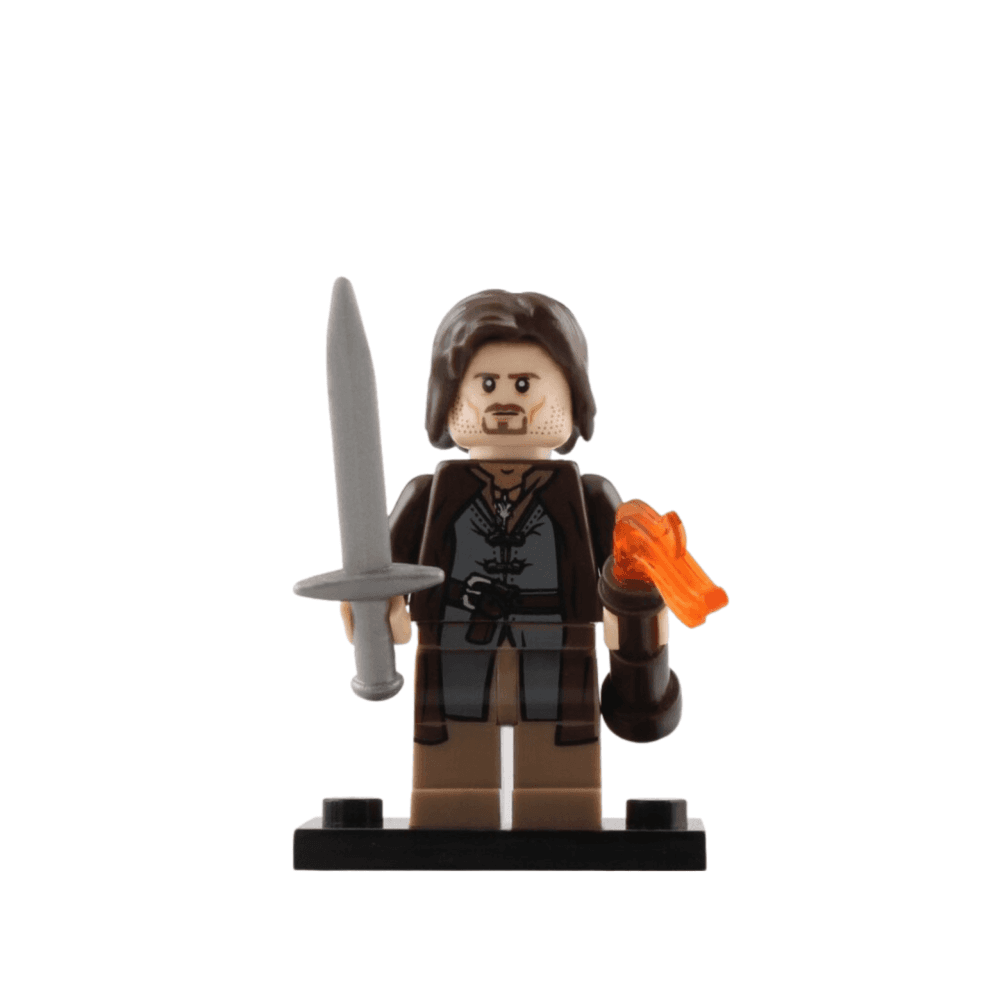 Lord the Rings The Fellowship the Rings Block Figures Set 9pcs