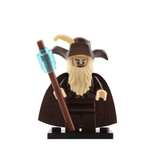 Lord the Rings Wizards Middle Earth Block Figures Set 4pcs