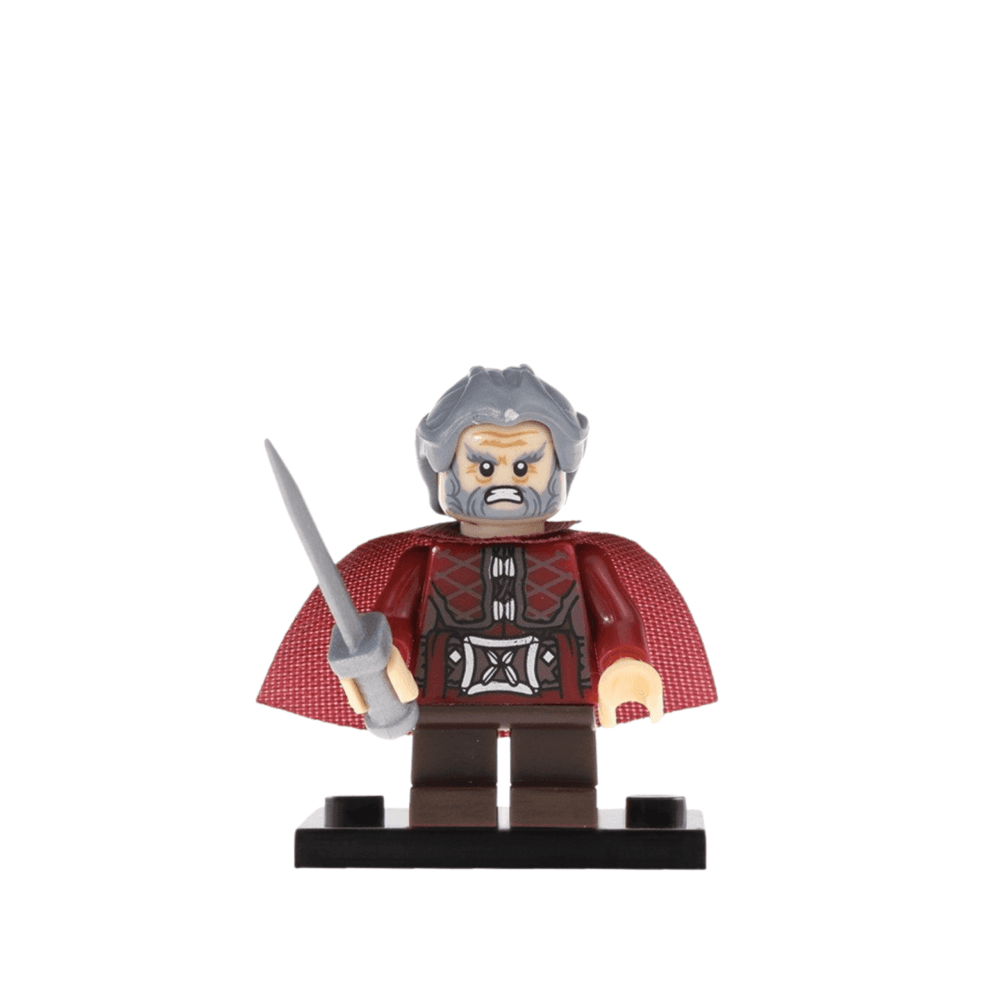 Lord the Rings The Hobbit Dain, Fili, Kili Block Figures Set 8pcs