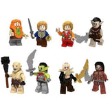 Lord the Rings Block Figures Set 8pcs
