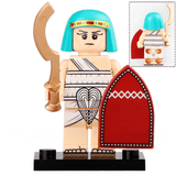 Ancient Egypt & Nubia Block Figures Set of 9pcs