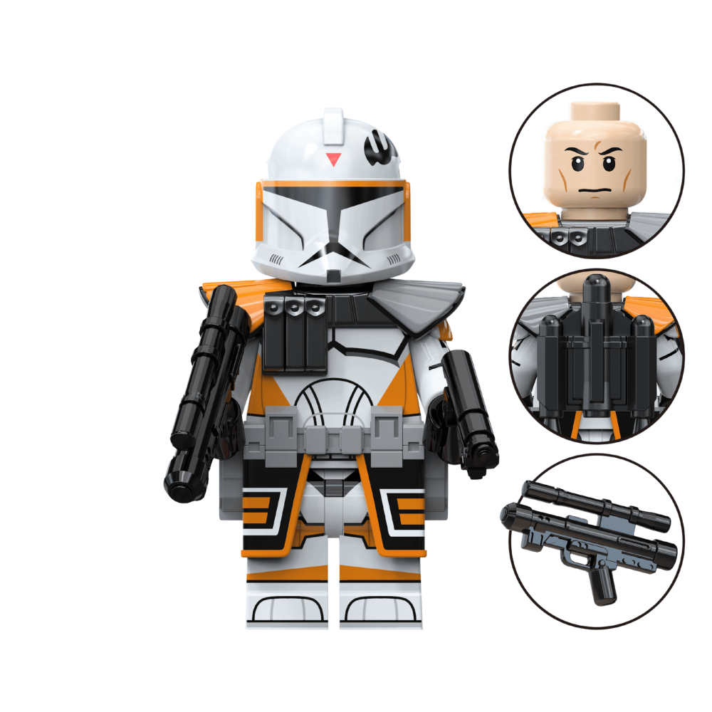 Space War Theme 212th Battalion Clone Army Block Figures Set