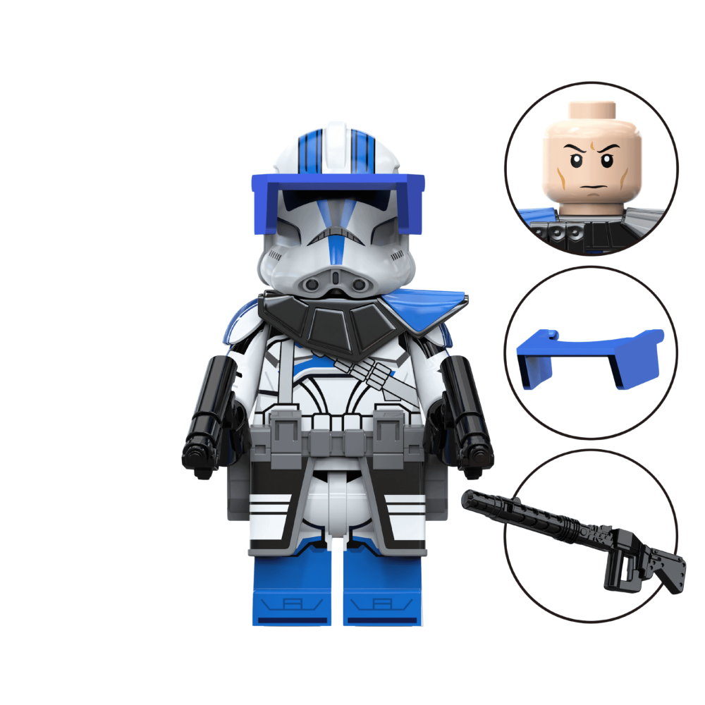 Space War Theme 100pcs BX-Series Droid Commando Block Figures Bundle