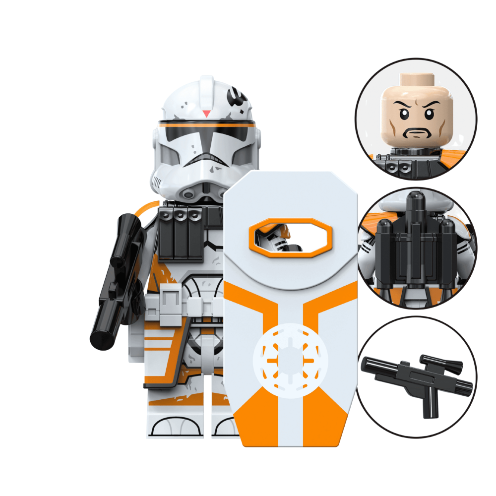 Space War Theme 212th Battalion Clone Army Block Figures Set