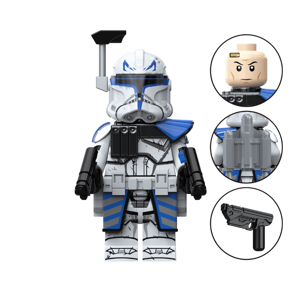 Space War Theme 100pcs BX-Series Droid Commando Block Figures Bundle