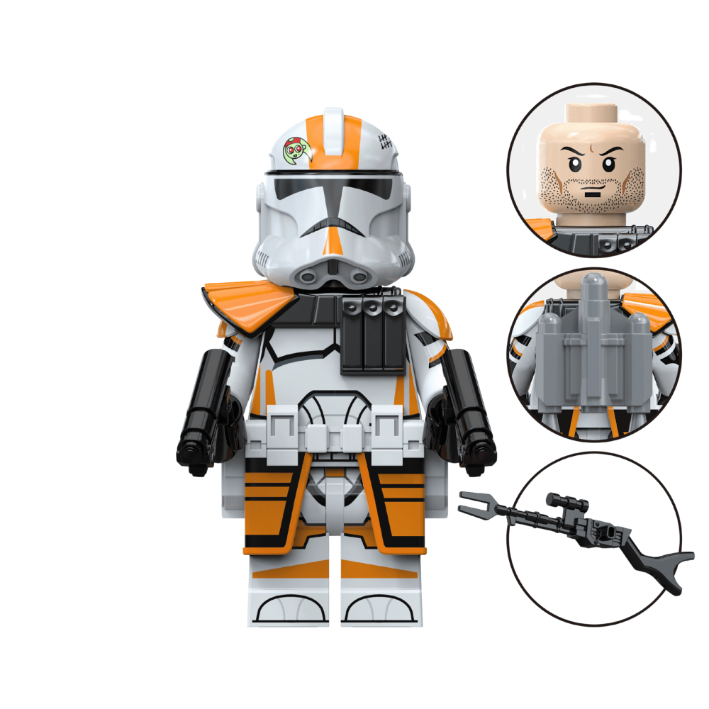 Space War Theme 212th Battalion Clone Army Block Figures Set