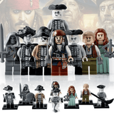 Pirates of the Caribbean Dead Men Tell No Tales Block Figures Set