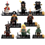 Pirates of the Caribbean On Stranger Tides Block Figures Set