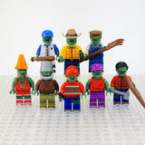 Plants vs Zombies Block Figures Set of 8pcs