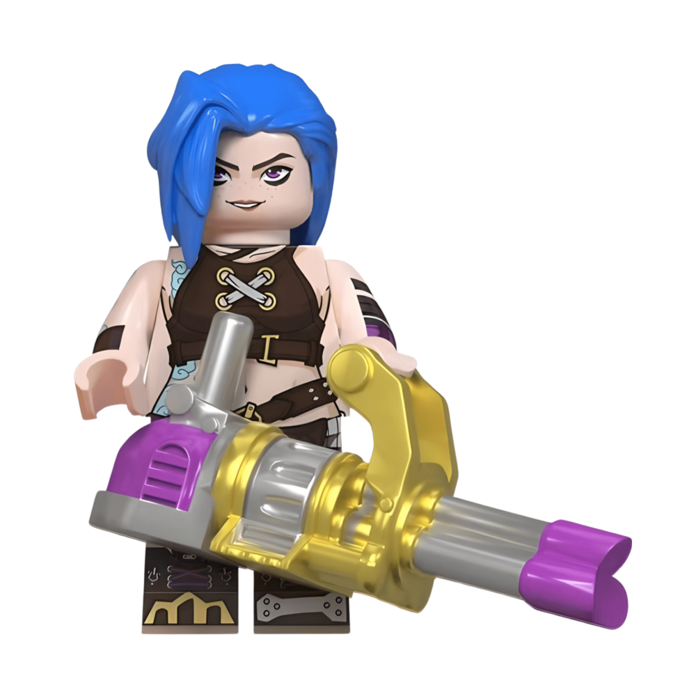 League of Legends Arcane Block Figures Set of 8pcs
