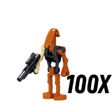 Space War Theme B1 Battle Droids Block Figures Set of 100pcs