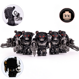 Warhammer 40k Space Marine Terminators Block Figures Set