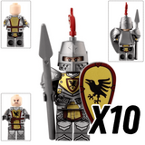 Medieval Castle Knights Block Figures