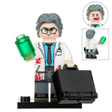 Assorted Halloween Horror Movie Block Figures Set of 16pcs