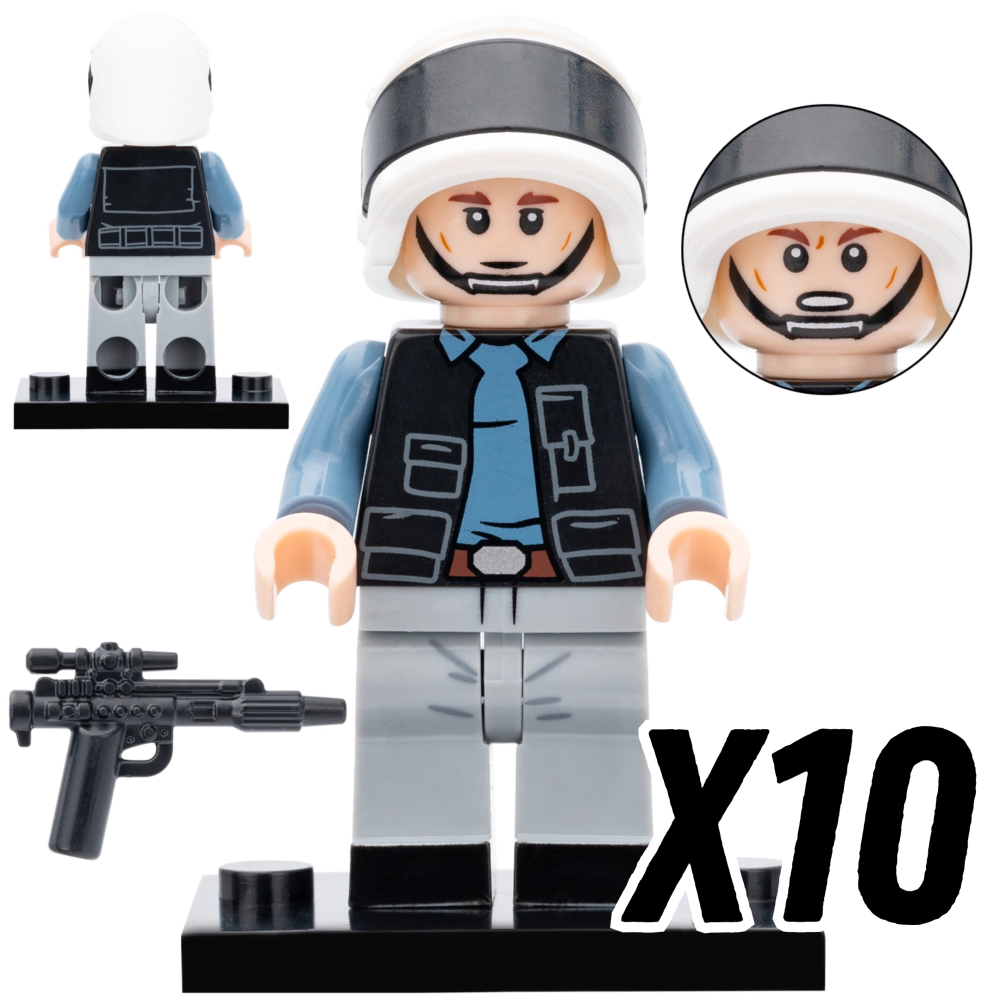 Space War Theme Rebel Alliance Fleet Trooper Block Figures