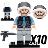 Space War Theme Rebel Alliance Fleet Trooper Block Figures