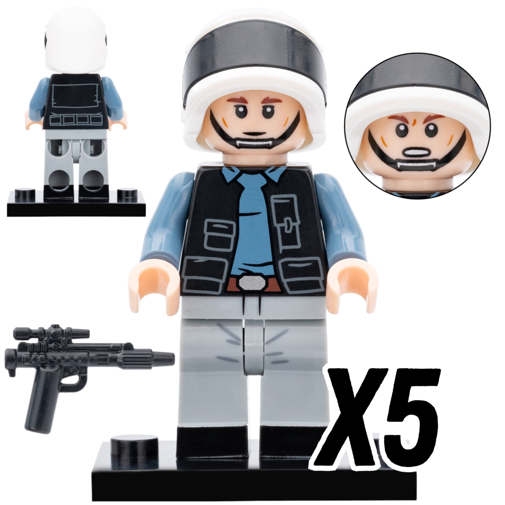 Space War Theme Rebel Alliance Fleet Trooper Block Figures