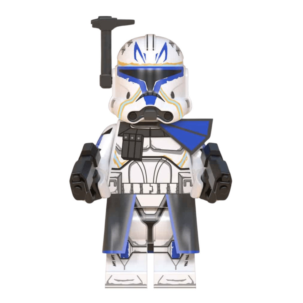 Space War Theme Clone Wars Captains Block Figures Set of 8pcs