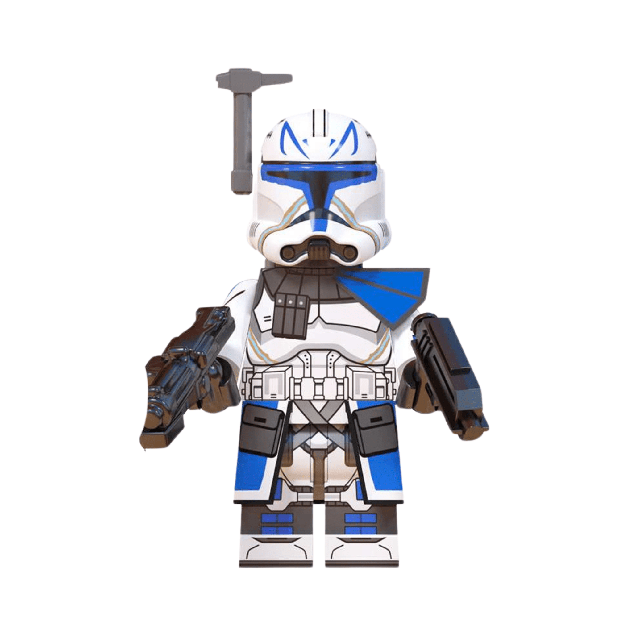 Space War Theme 501st Legion Captains & Leaders Block Figures Set