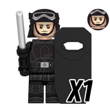 Space War Theme Andor Block Figures Set – Imperial Officers, Rebels