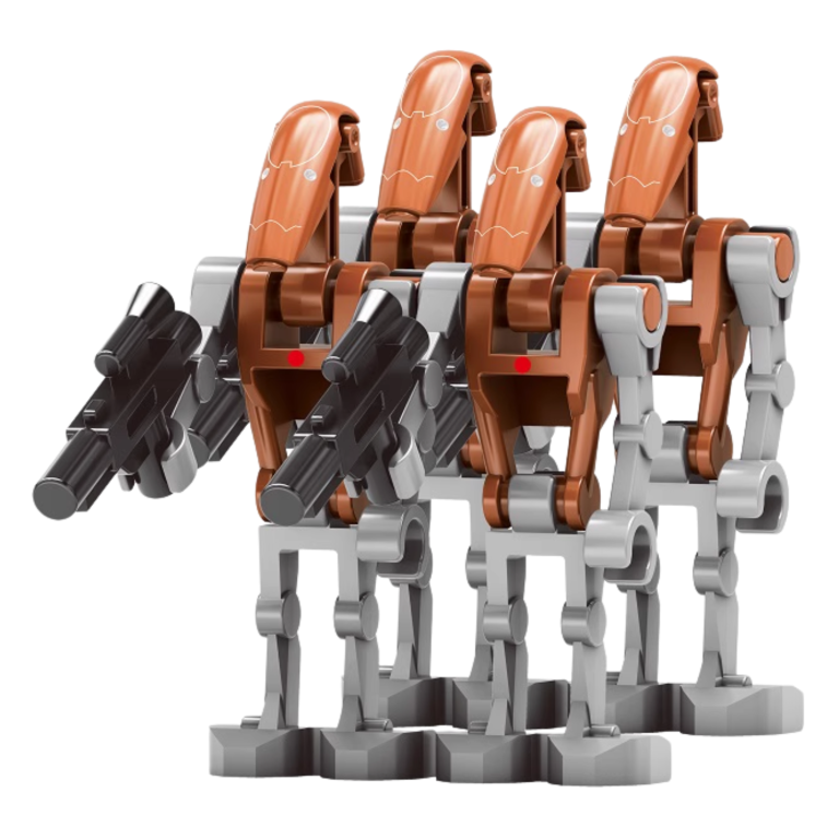 Space War Theme Seperatists Minifigure Set – Magna Guard General Grievous Droids