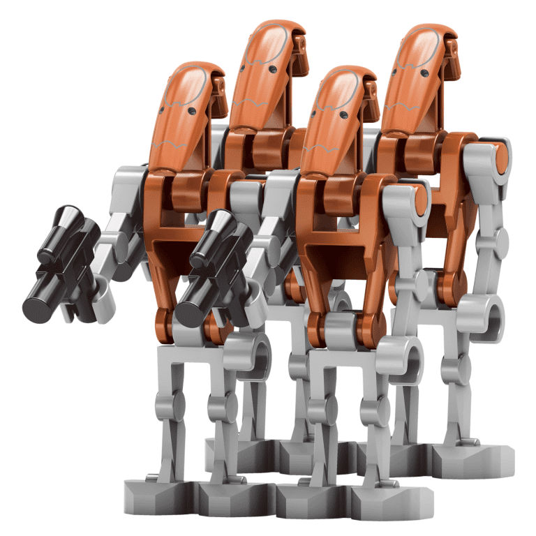 Space War Theme Seperatists Minifigure Set – Magna Guard General Grievous Droids