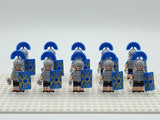 Roman Centurions (Blue) Block Figures Set of 10pcs