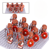 Roman Lion Skin Signifier Auxiliaries Block Figures Set of 12pcs