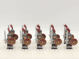 Roman Signifier Guards Block Figures Set of 10pcs