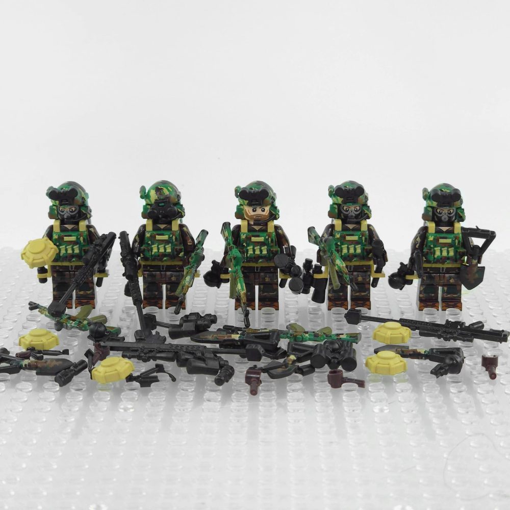 Russian Alpha Special ForcesBlock Figures Set