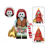 Assortment of Christmas Characters Block Figures Set 1 Or Single