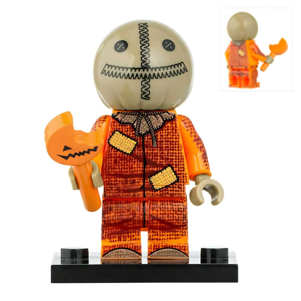 8PCS Classic Horror Block Figures | Halloween Building Block Toys