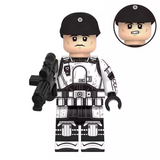 Space War Theme Rogue One Imperial Officers and Captains Block Figures Set