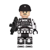 Space War Theme Rogue One Imperial Officers and Captains Block Figures Set