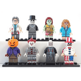 Assorted Halloween Horror Movie Block Figures Set of 16pcs
