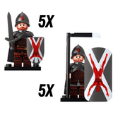 Game of Thrones House Bolton Block Figures Set