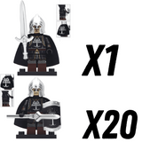 Lord the Rings Gondor Light Spears Block Figures Set 21pcs