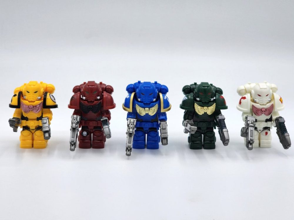 Space Marines Assortment Block Figures Set of 5pcs