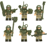 Imperial Guard Block Figures Set of 6PCS