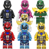 Power Rangers Block Figures Set of 7pcs